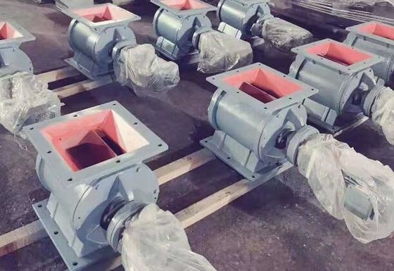 डिस्चार्ज स्टार टाइप अनलोडर रोटरी एयरलॉक वाल्व YJD-HX-16 डस्ट रिमूवल इक्विपमेंट