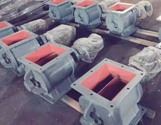 डिस्चार्ज स्टार टाइप अनलोडर रोटरी एयरलॉक वाल्व YJD-HX-16 डस्ट रिमूवल इक्विपमेंट