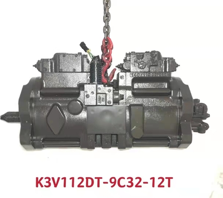 K3V112DT-9C23-12T खुदाई हाइड्रोलिक पंप असी डबल पिस्टन पंप